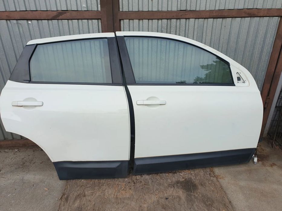 Drzwi Prawe Przód Tył Komplet Nissan Qashqai I J10