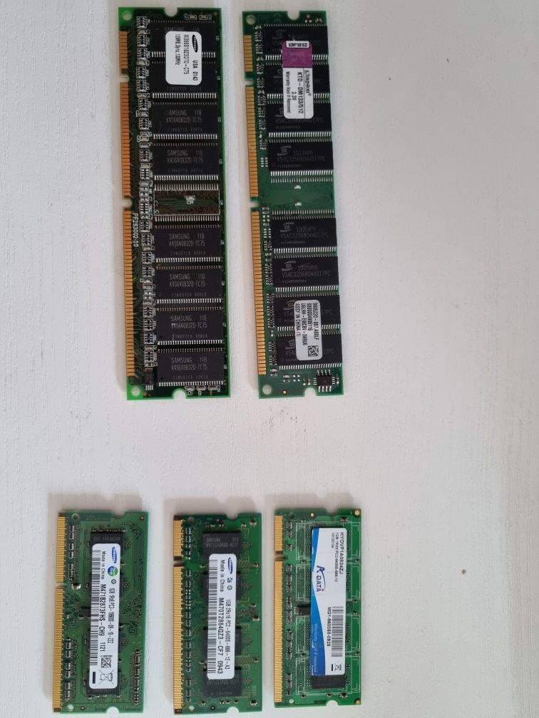 Pamięć ram rozne ddr2,ddr3, DIMM, sodimm