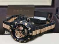 Zenith Xtreme cronometro el primero 1000m. titanio oro