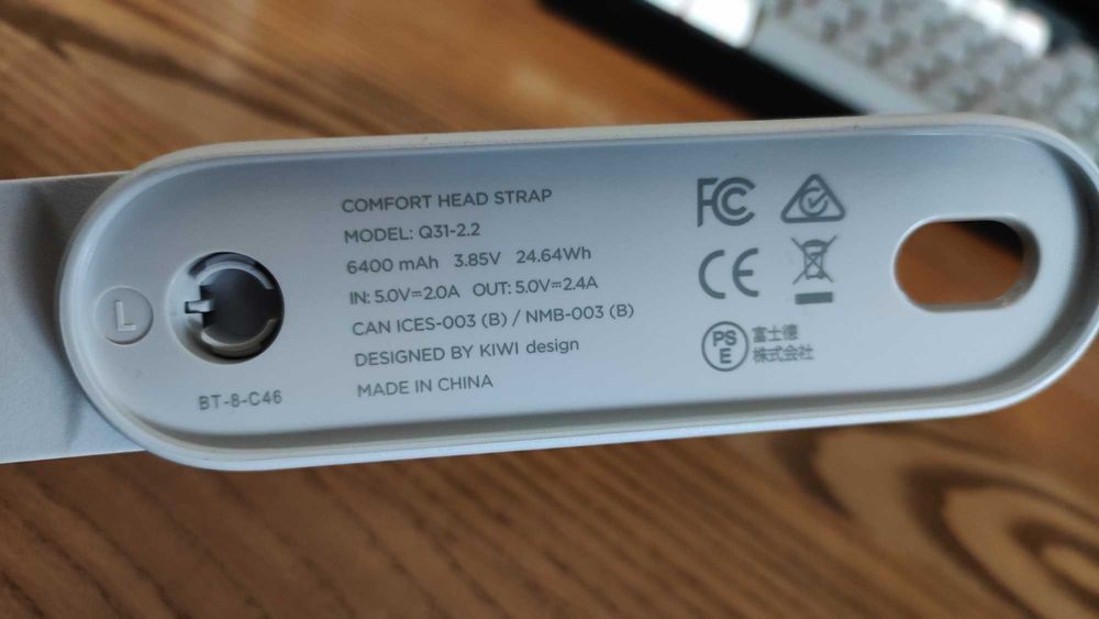 KIWI Design Кріплення для Meta Quest 3/3s (6400mAh)