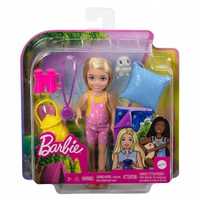 Barbie Kemping Chelsea Lalka + Śpiwór, Mattel
