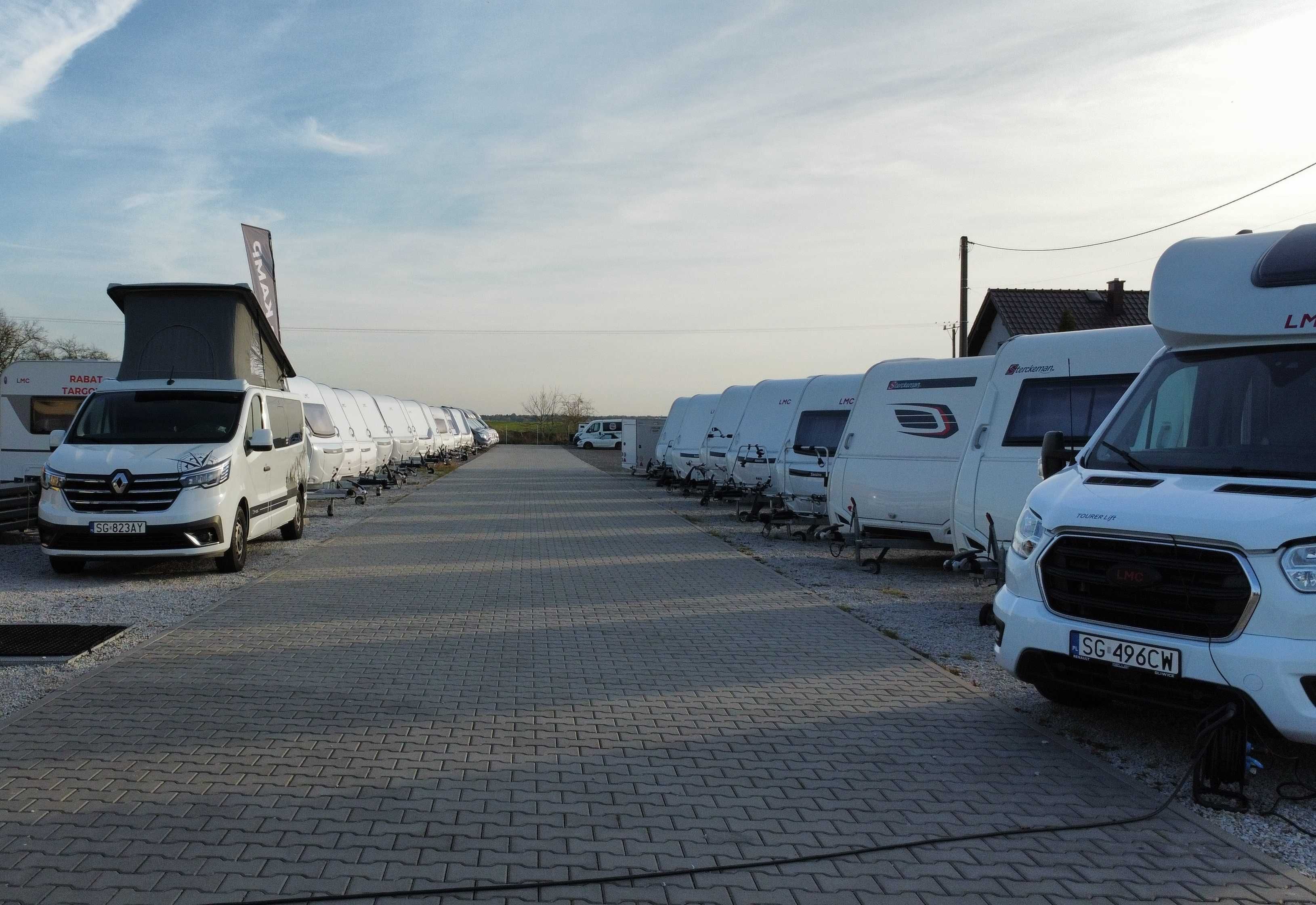 Wypożyczalnia kamperów przyczep kempingowych KellerKamp 30 pojazdów