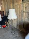 Lampa plus świecznik styl Ludwik