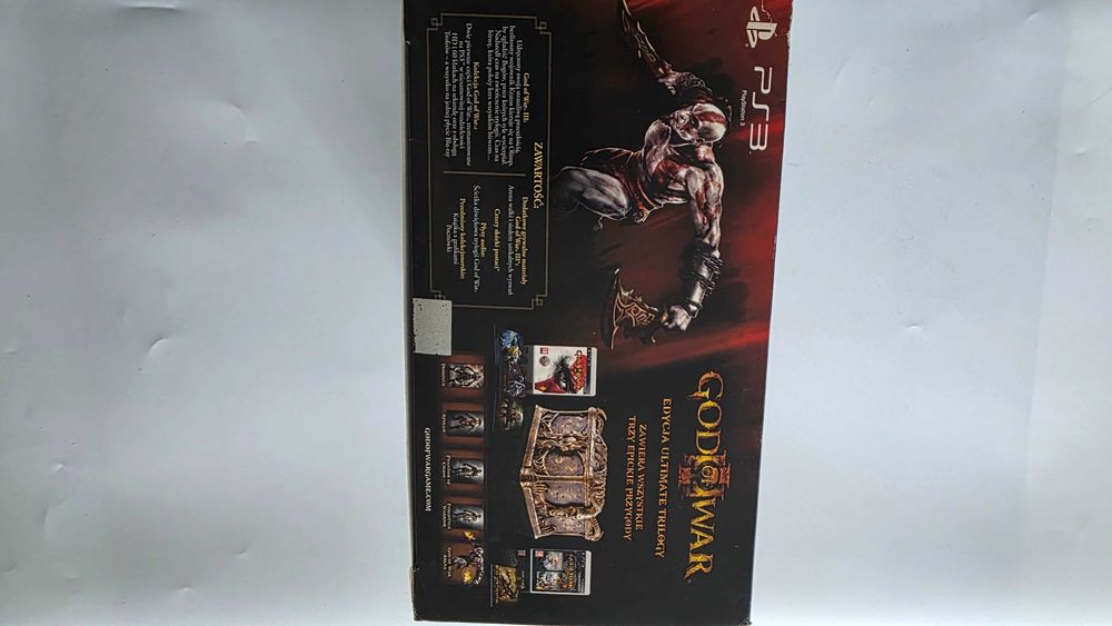 PS3 God of war 3 edycja kolekcjonerska edycja ultimate PL