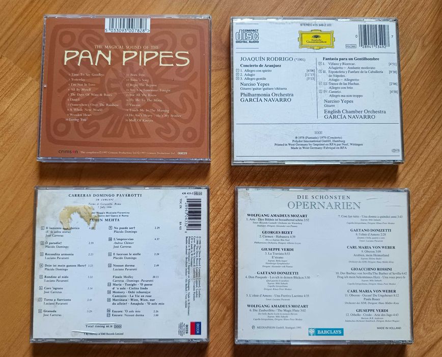 Vários Cd's (Clássica, instrumental)