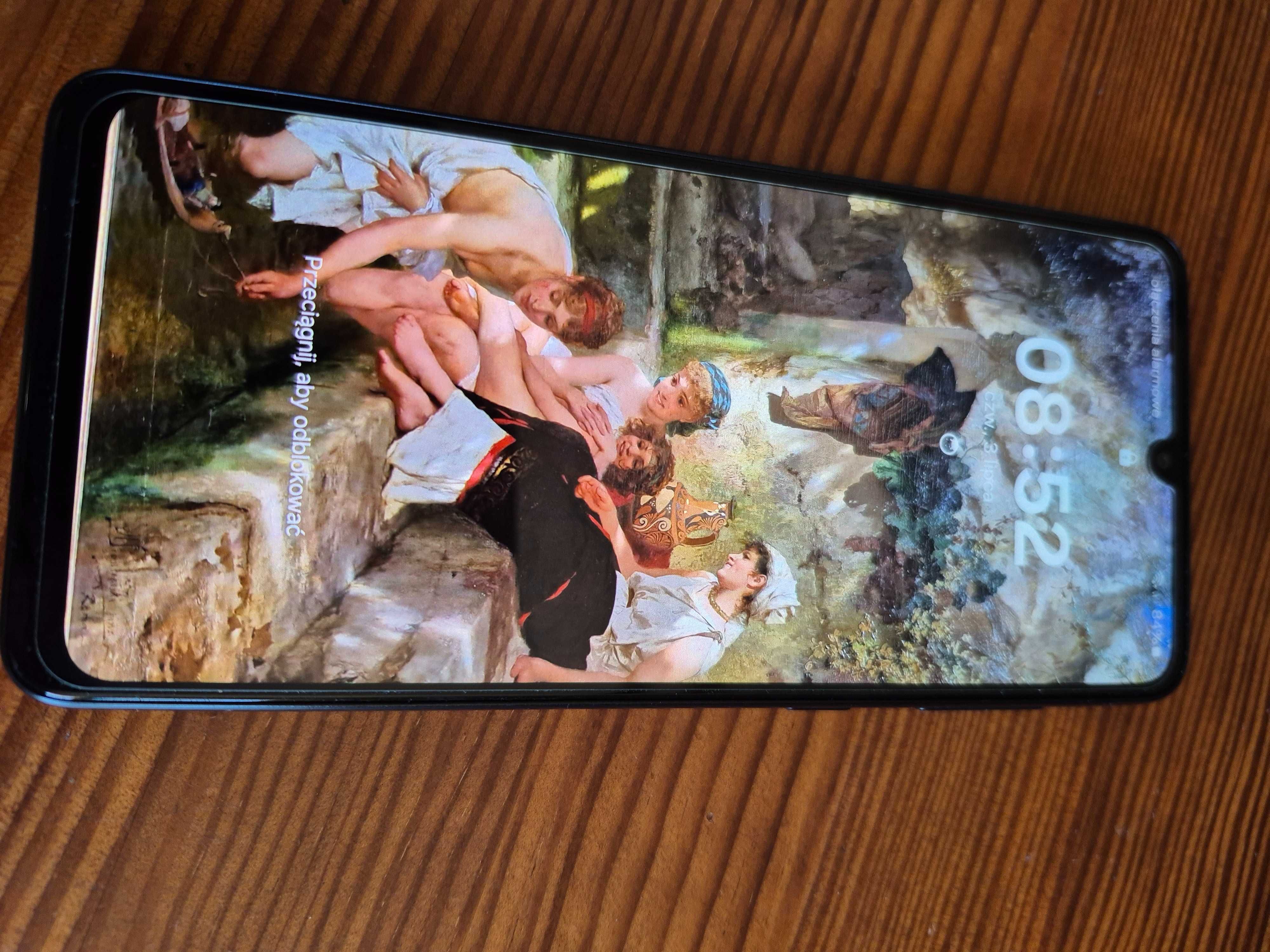 smartfon Samsung A3 5g z ładowarką stan bdb