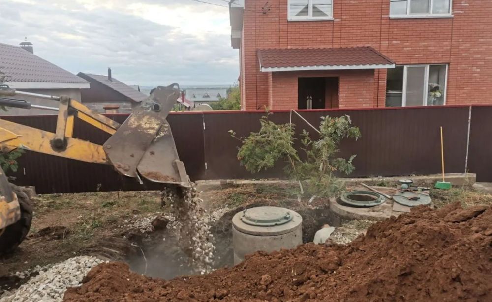 Вигрібна яма каналізація копка септик з бетонних кілець  5/7/10/15 м3