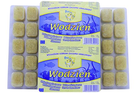 Wodzień, szklarka - pokarm mrożony dla ryb akwariowych blister 100g