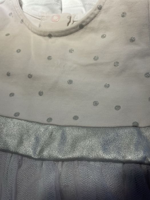 Sukienka w rozm. 74/80 idealna na 1 urodziny