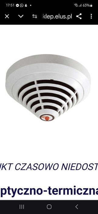 Czujka optyczno-termiczna BOSCH FAH-425-T-R