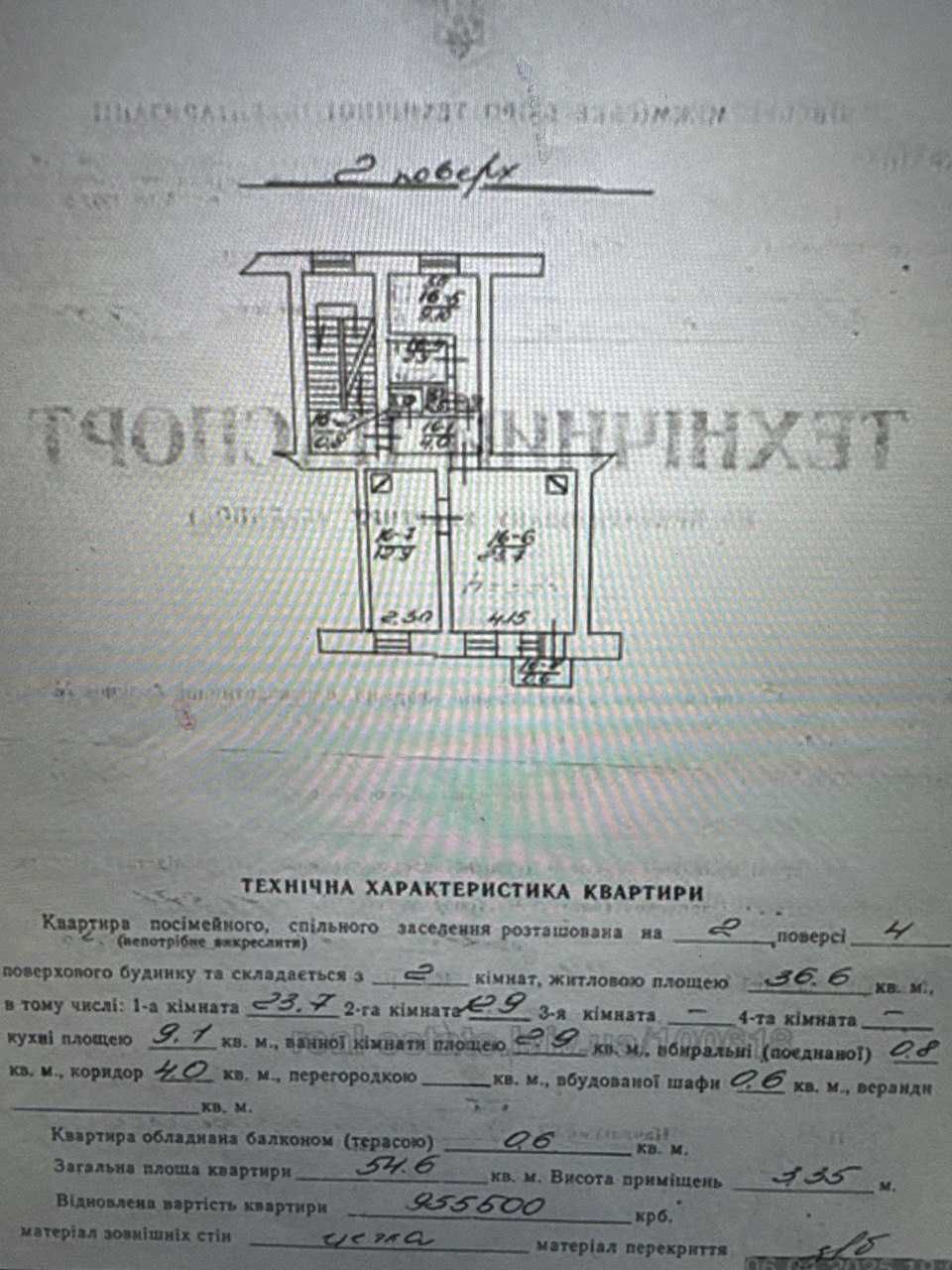 Продаж 2 кімнатна Личаківська