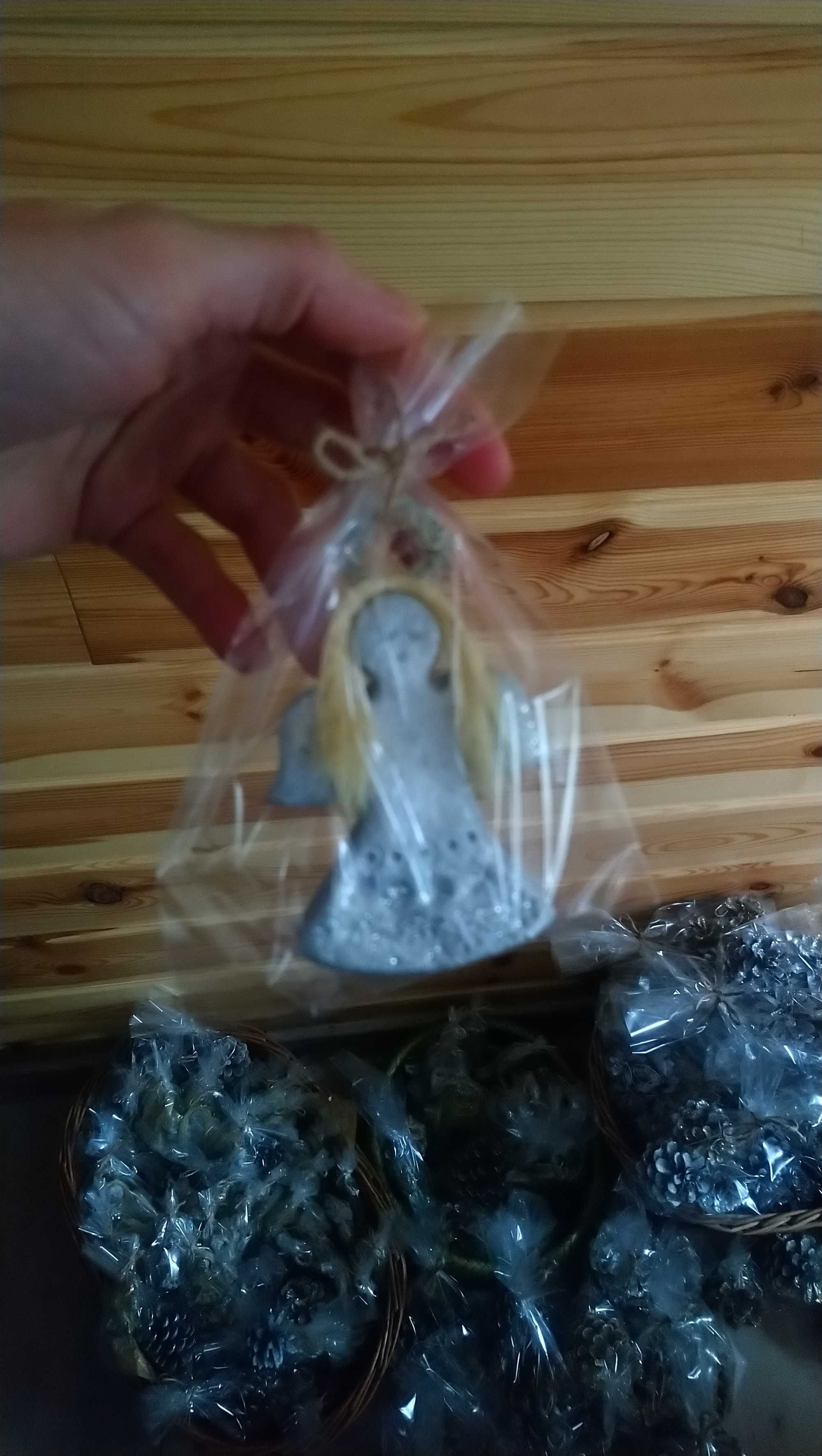 Aniolki dekoracyjne , rękodzieło Promocja! 26zl za dwa Aniolki
