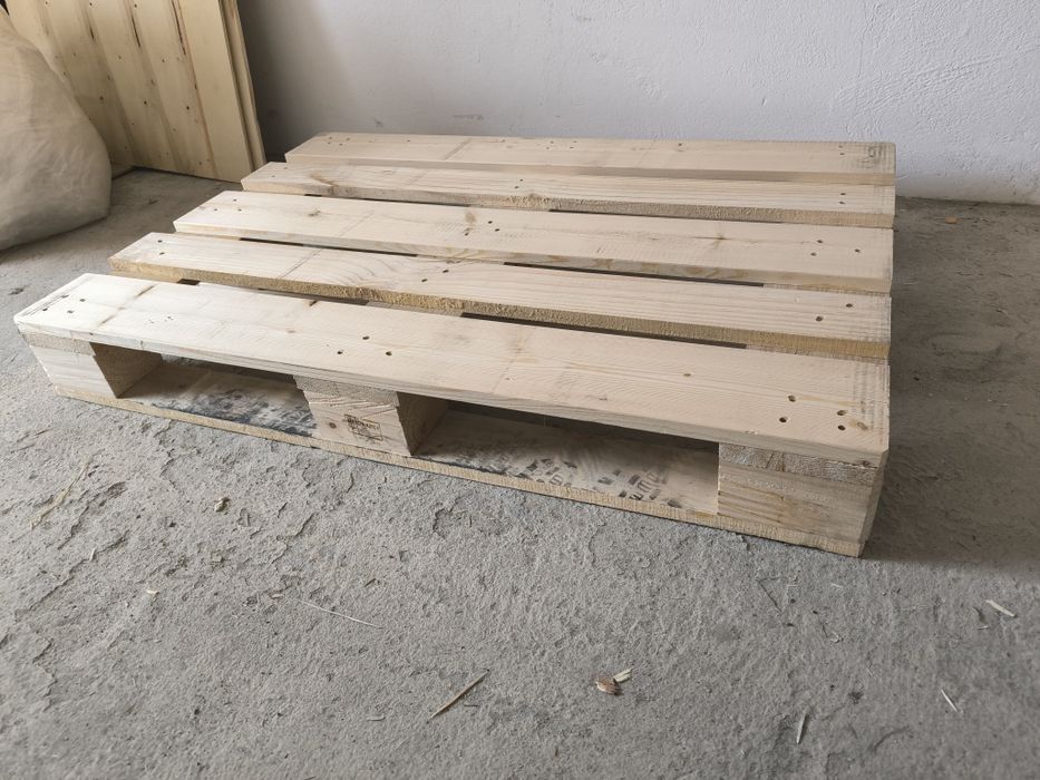 Paleta drewniana 115x80 lite drewno, nie EPAL EURO przemysłowa