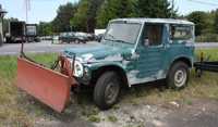 Suzuki LJ z pługiem pług Terenowy off-road