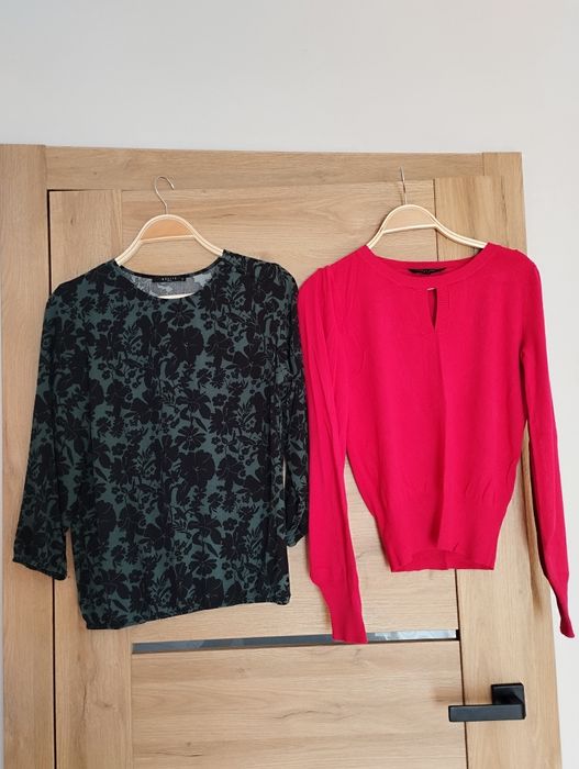 Paka 38,bluzka Mohito 38+sweterek Dorothy Perkins 38