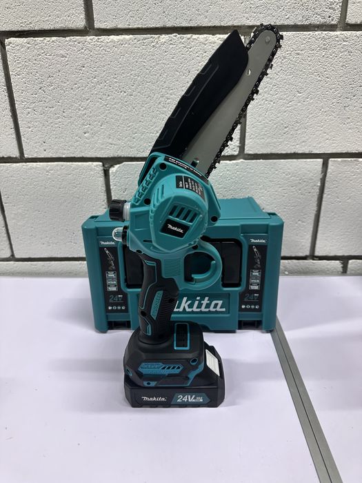 Краща ціна! Акумуляторний гілкоріз Makita duc 155 з смазкою цепки