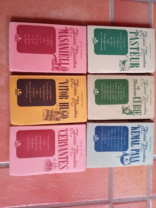 6 livros da coleção História Maravilhosa