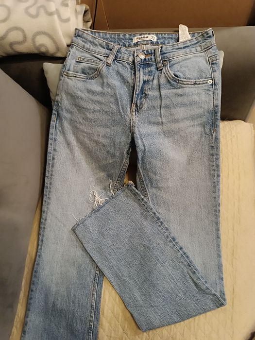 Spodnie jeans Pull&bear damskie 34