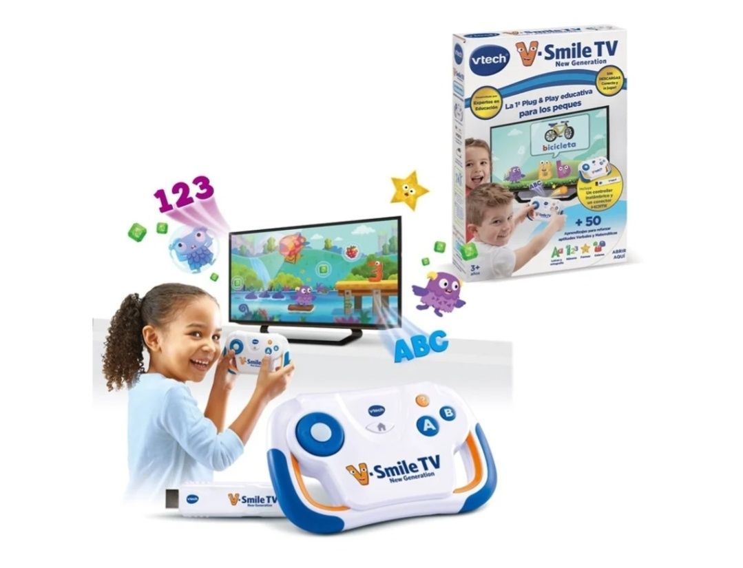 Jogo Eletrónico VTECH V-Smile TV