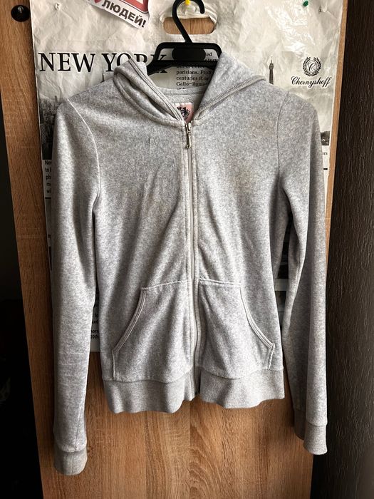 Велюрове худі juicy couture