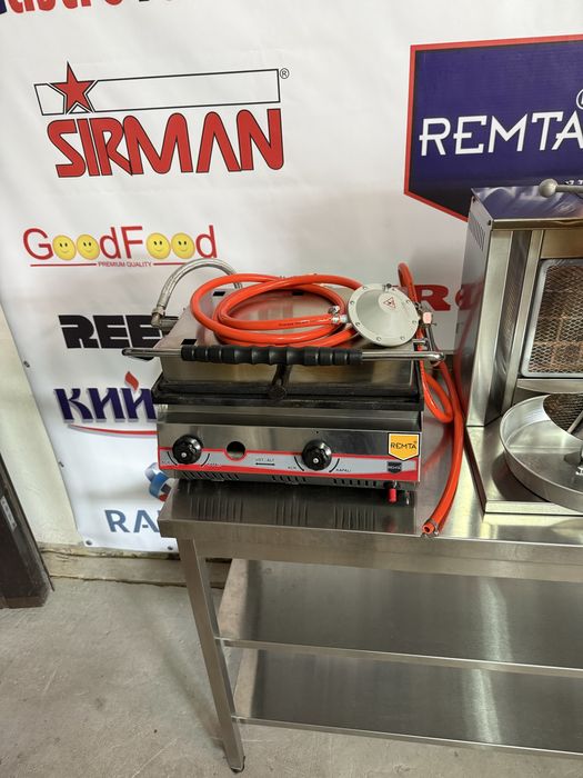 Гриль Прижимний,Фритюрниця,Апарат Для Шаурми Все На Газу!!!