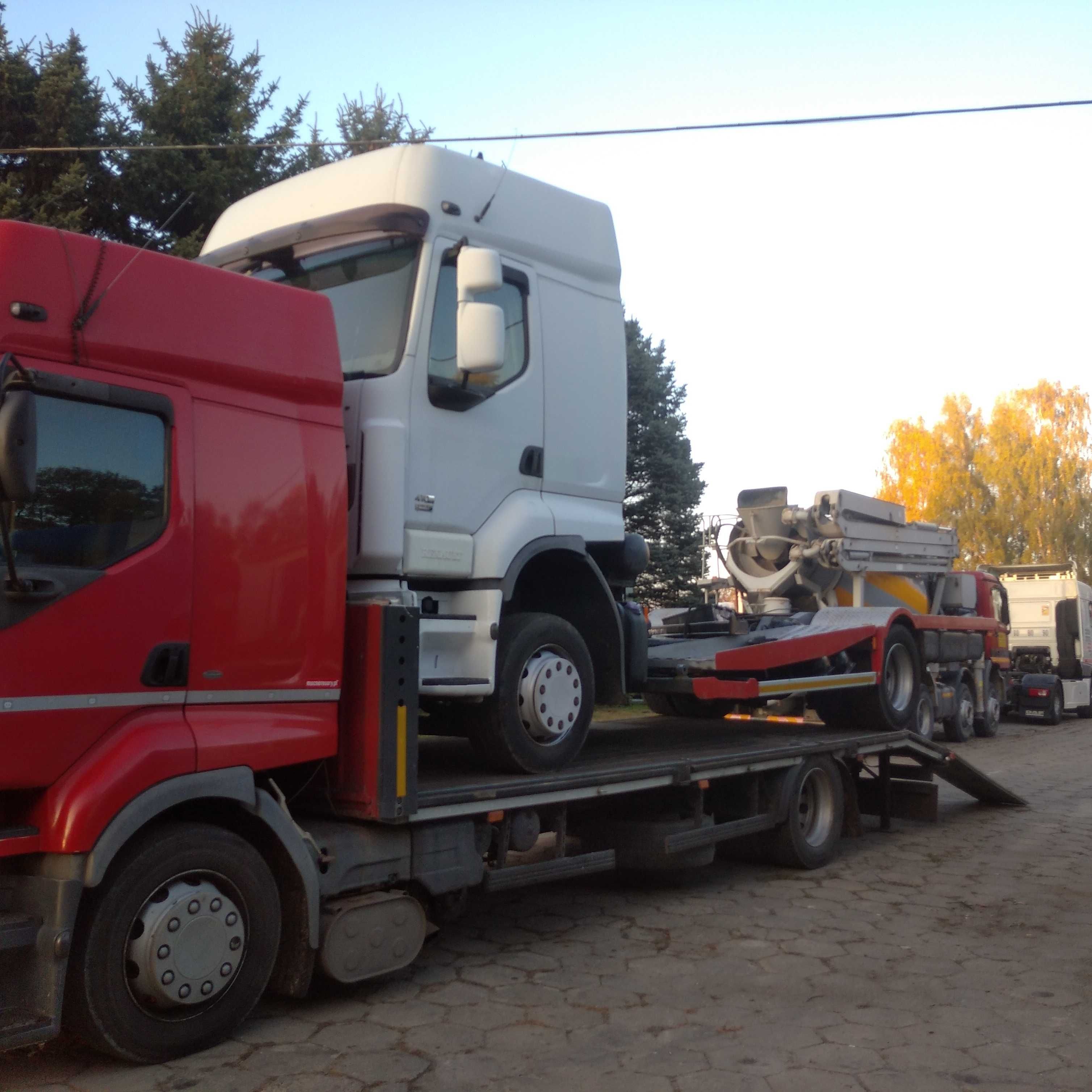Laweta Ciężarowa do 10 ton Transport Maszyn Budowlanych Rolniczych