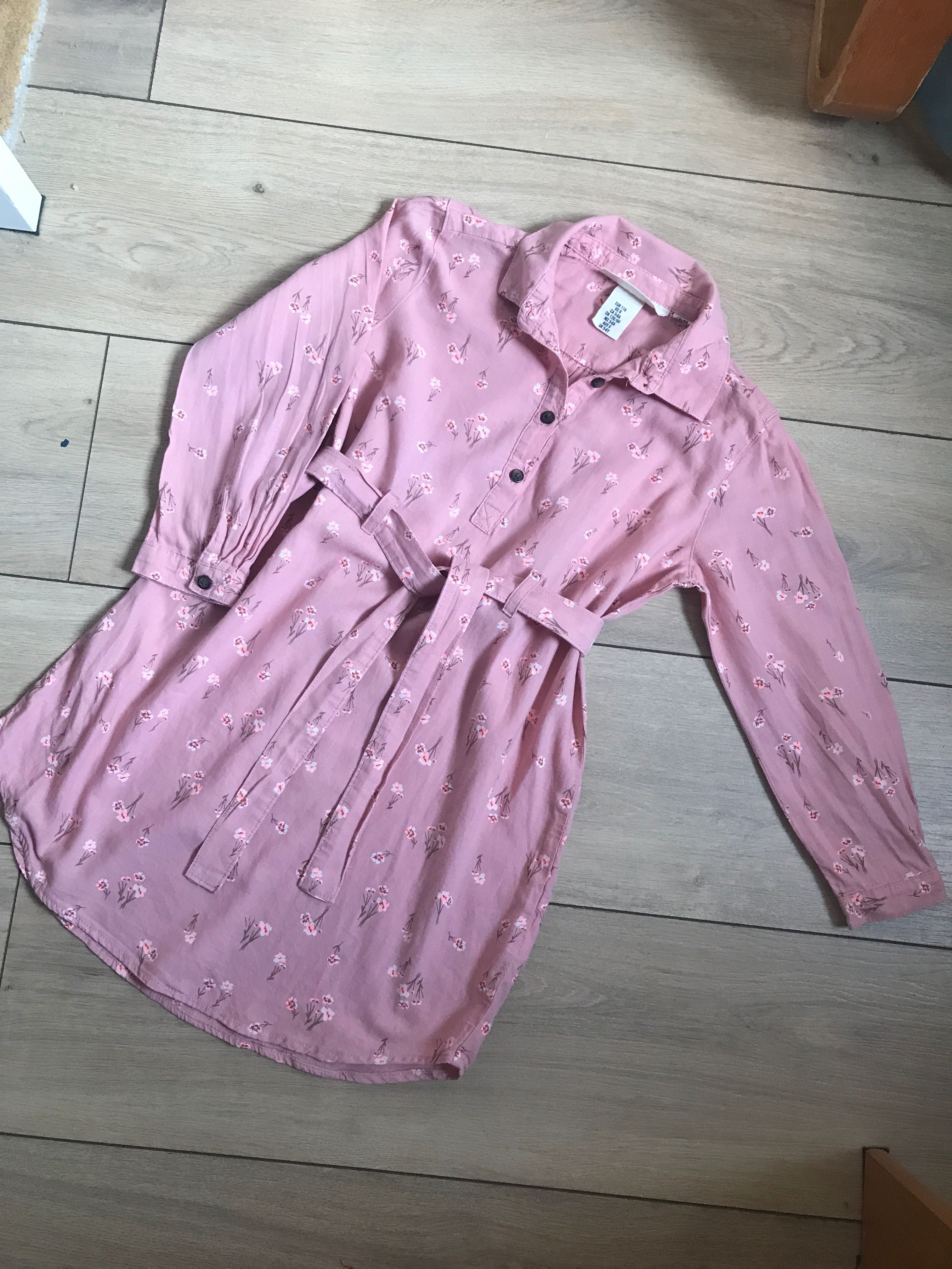 Sukienka w kwiaty H&M 116
