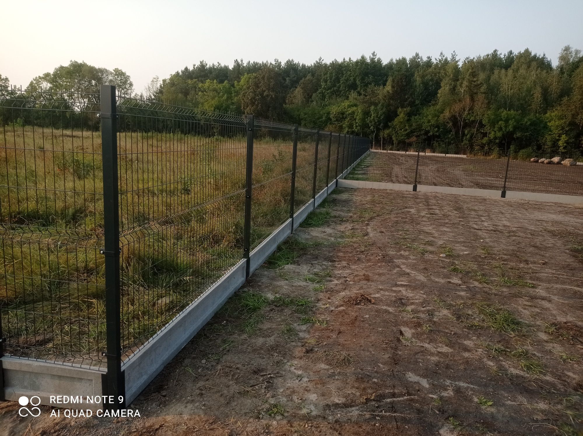 Ogrodzenie Panelowe 3d Panel 153cm+Podmurówka