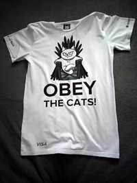 Футболка чоловіча Monobank- OBEY The Cats!