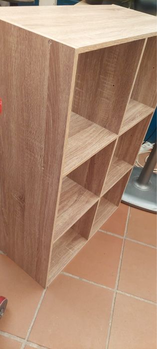 Modulo de cubos madeira