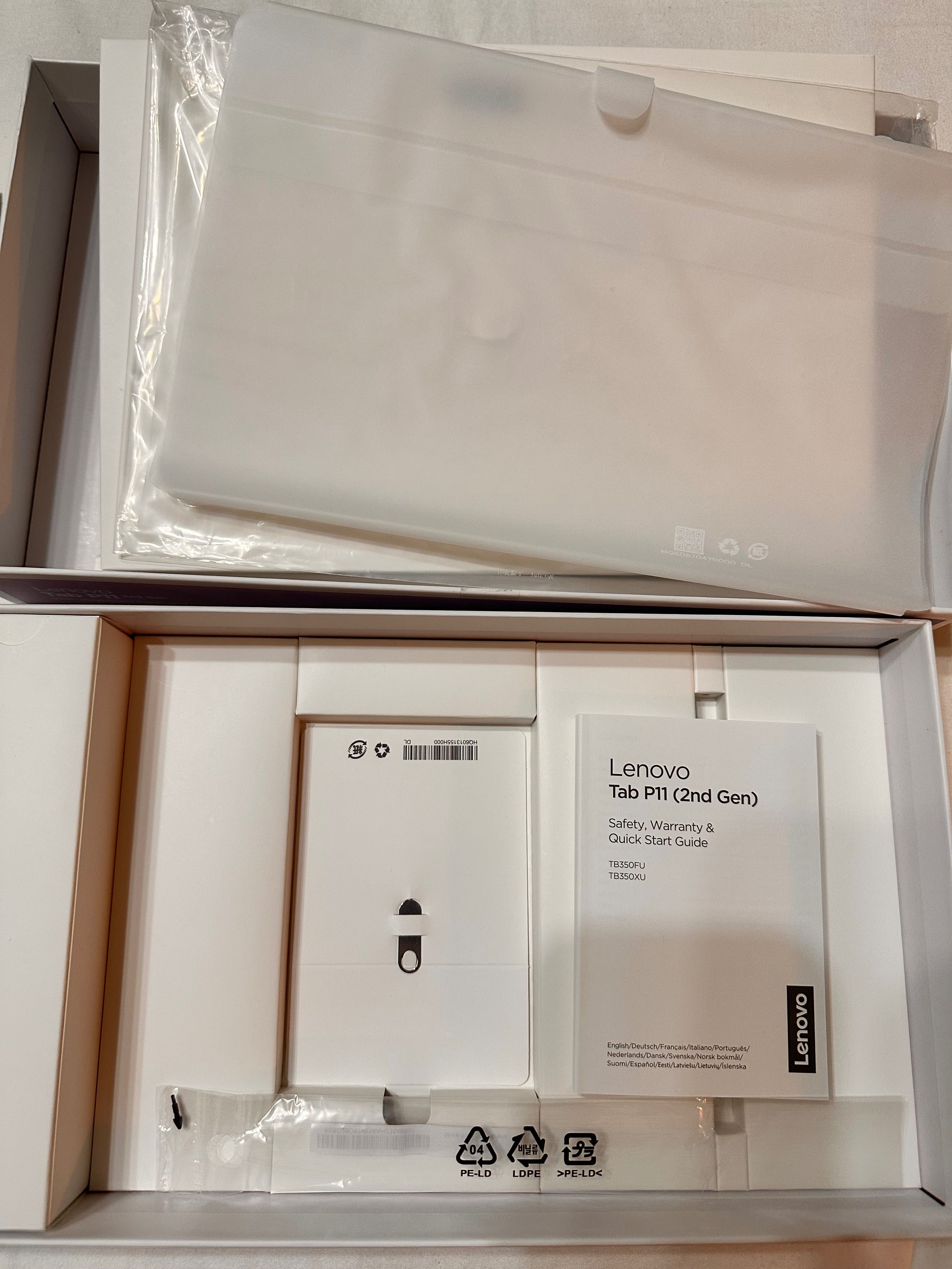 Lenovo Tab P11 2 gen - NOVO!