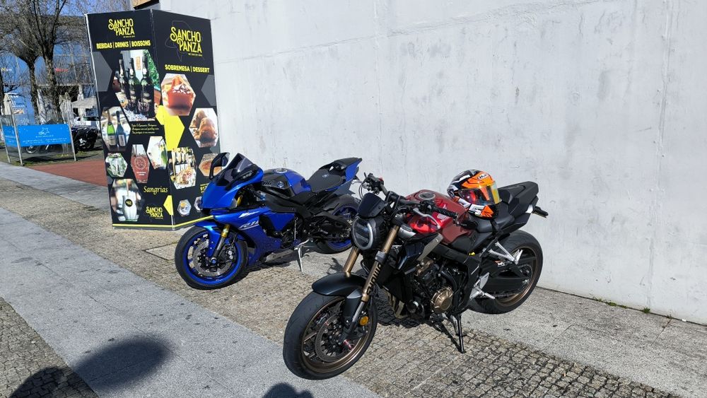 Honda CB 650 R full power