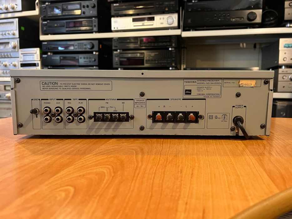 Amplituner Toshiba SA-2000L Vintage, Audio Room