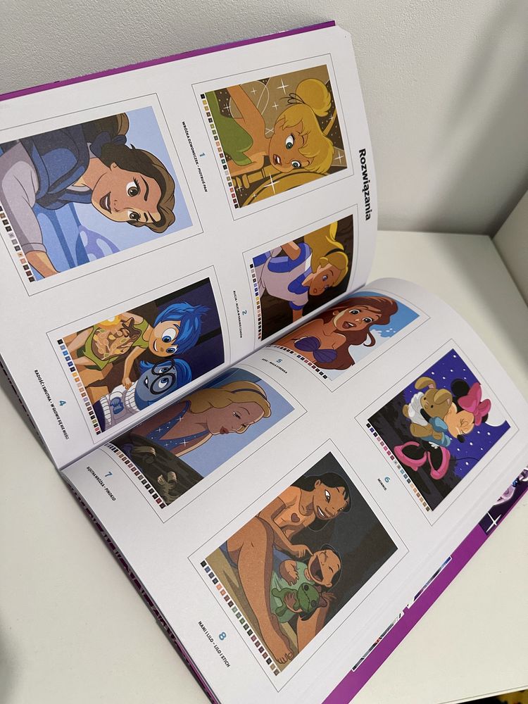Kolorowanka Girl Power Disney po numerach NOWA
