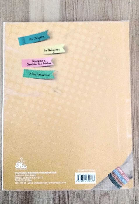 Livro de Religião e Moral "Queremos saber" - 7º Ano