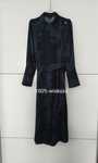 Sukienka Massimo dutti 38 M granatowa tie dye wiskozowa