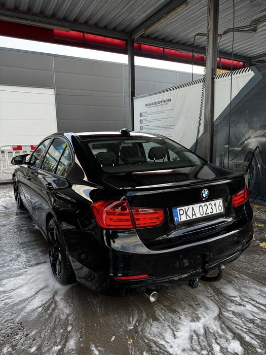 BMW F30 318d 2.0 diesel 180km po mapie