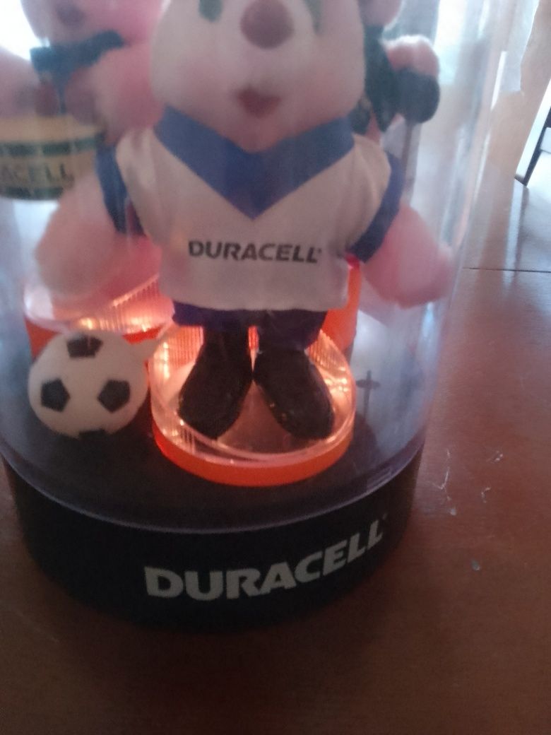 3 maskotki króliczki podświetlane Duracell