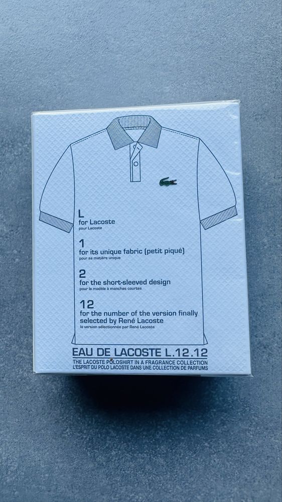 Lacoste Eau De Lacoste L.12.12 Blanc Pure X Jeremyville