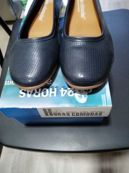 Sapatos rasos Horas Cómodas, tam. 37