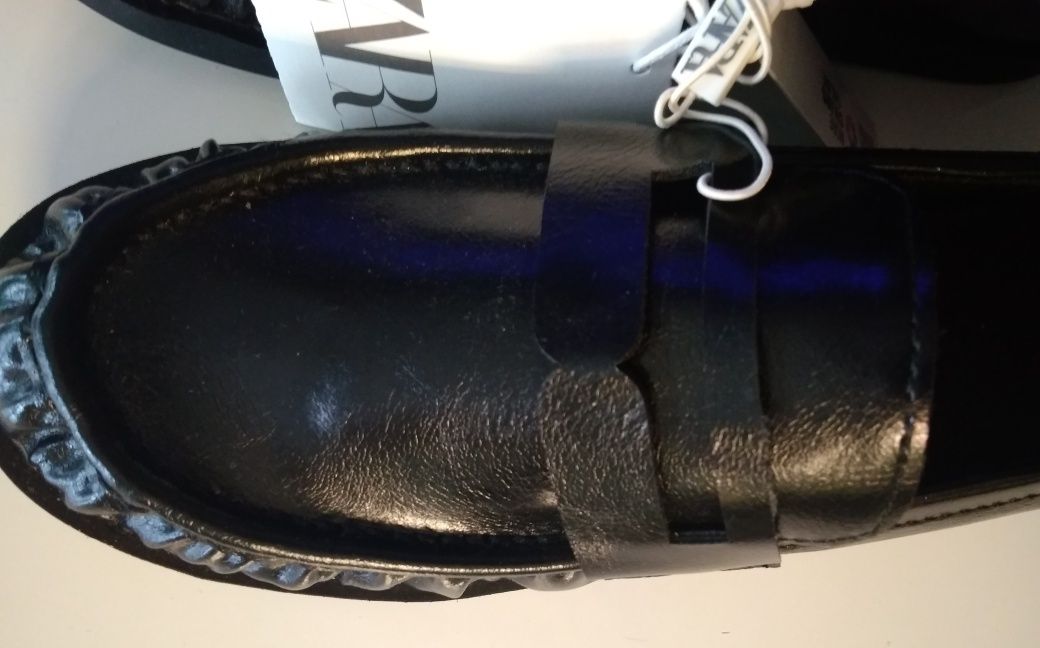 NOWE buty mokasyny Zara 35 impezy komunia