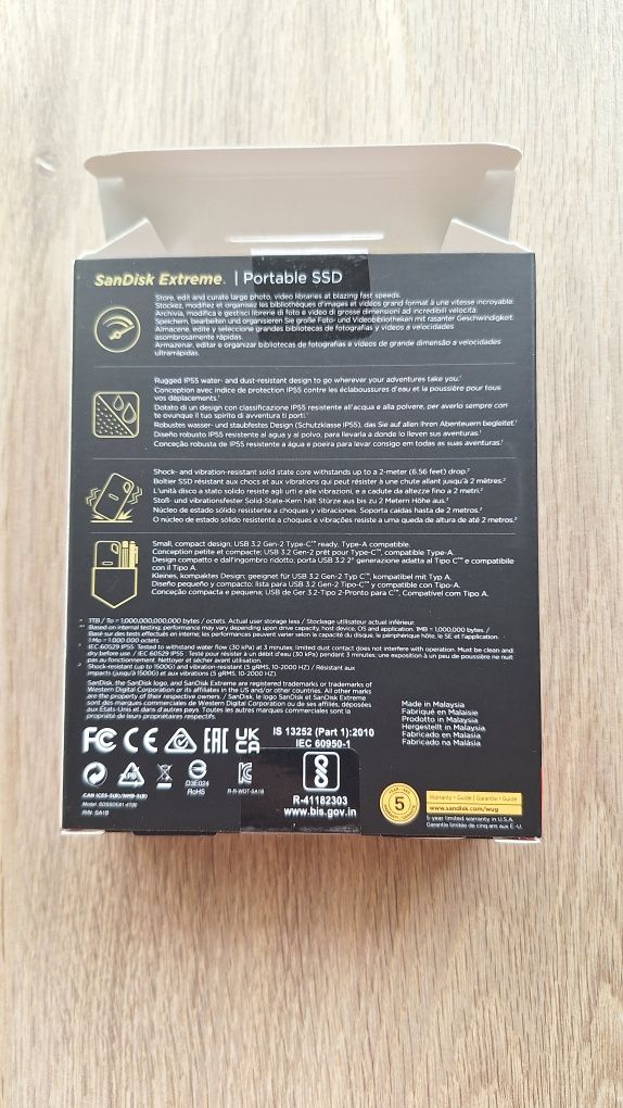 Dysk SANDISK Extreme Portable 4TB ssd