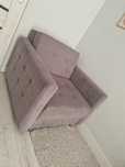 Fotel z funkcją spania kanapa sofa bodzio paris szary