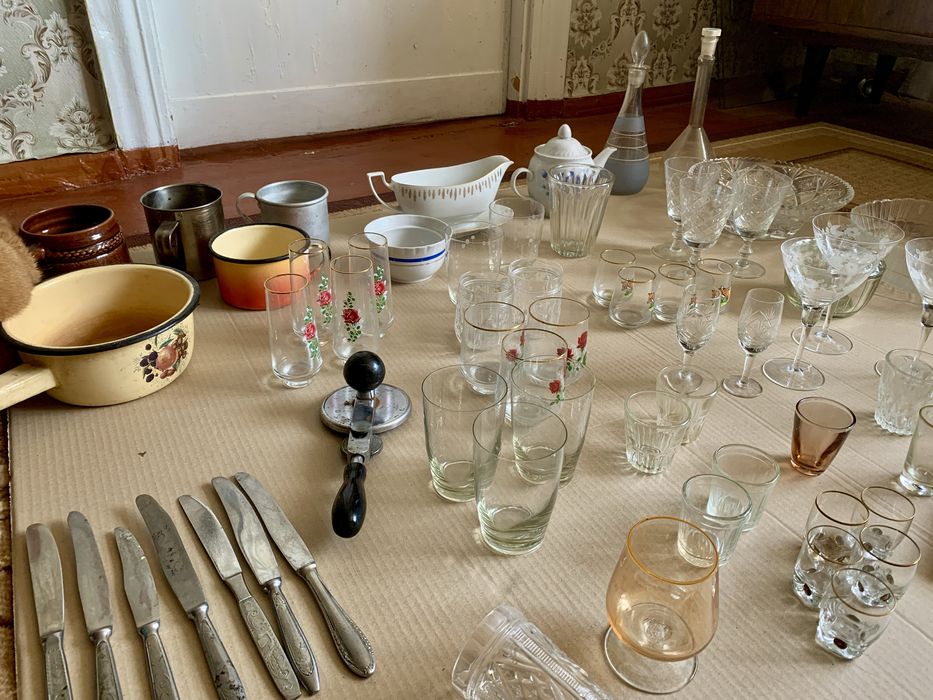 Посуда советская