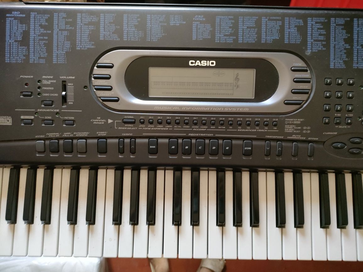Casio WK-1600 sentyzator, keyboard, organy