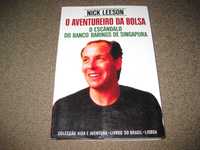 Livro "O Aventureiro da Bolsa" de Nick Leeson