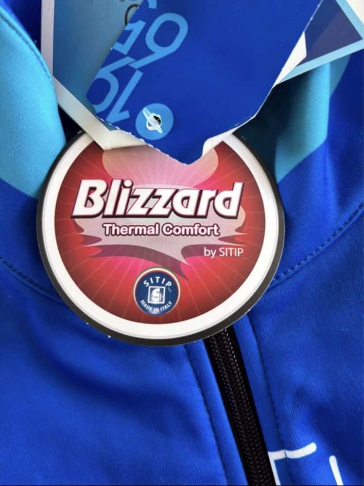 Bluza (kurtka) ocieplana Santini na rower M/L