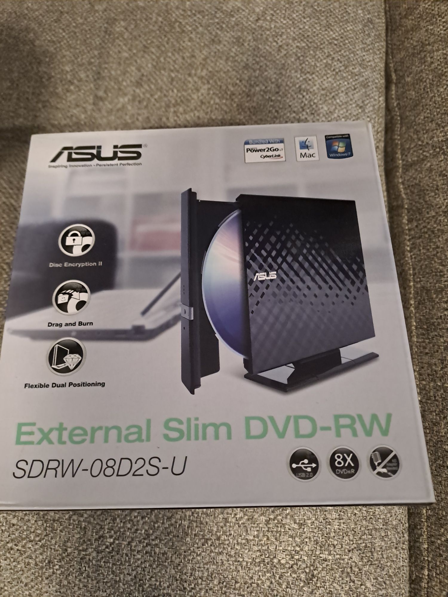 Gravador  ASUS novinho para estrear