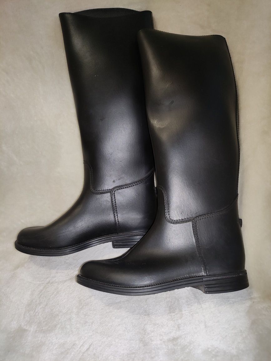 Kalosze jeździeckie 36 termoplastyczne stan 5+ buty do jazdy konnej 36