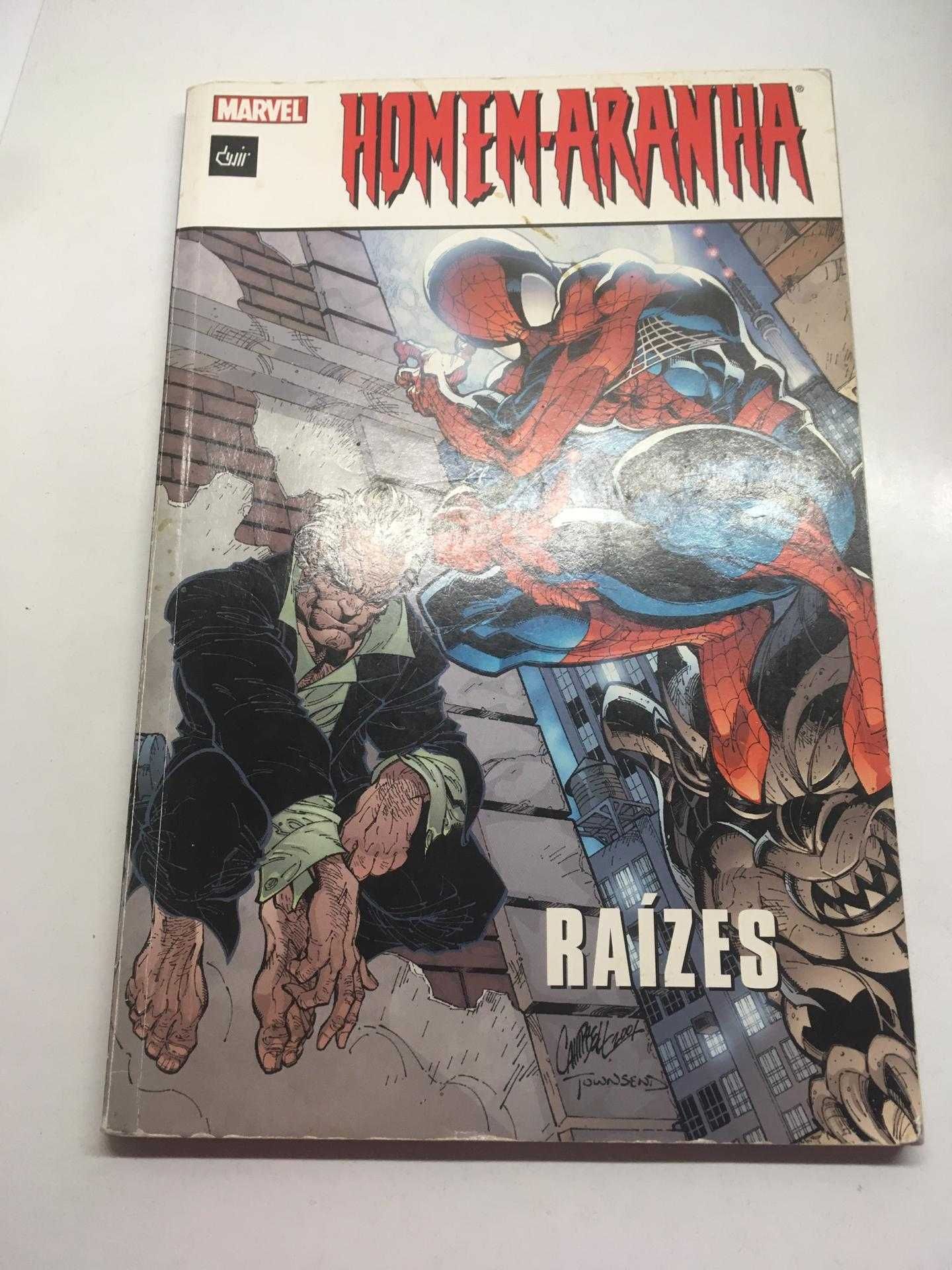 Livro BD - Homem-Aranha (Raízes)